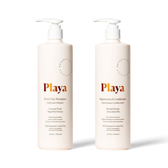 Playa Hair New Playa Everyday Shampoo And Supernatural Conditioner